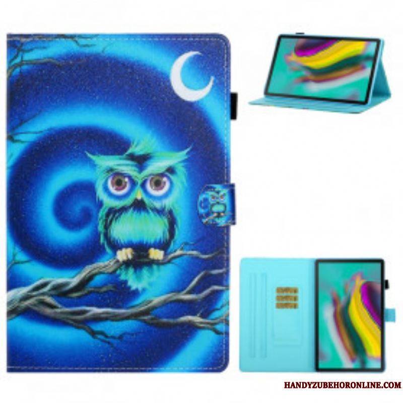 Housse Samsung Galaxy Tab A7 (2020) Drôle de Hibou