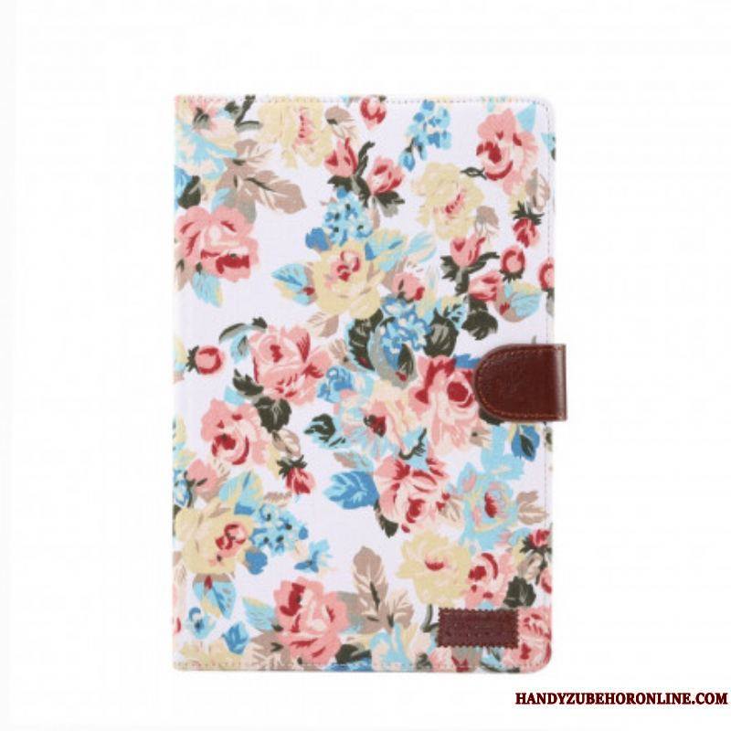 Housse Samsung Galaxy Tab A7 (2020) Fleurs Liberty