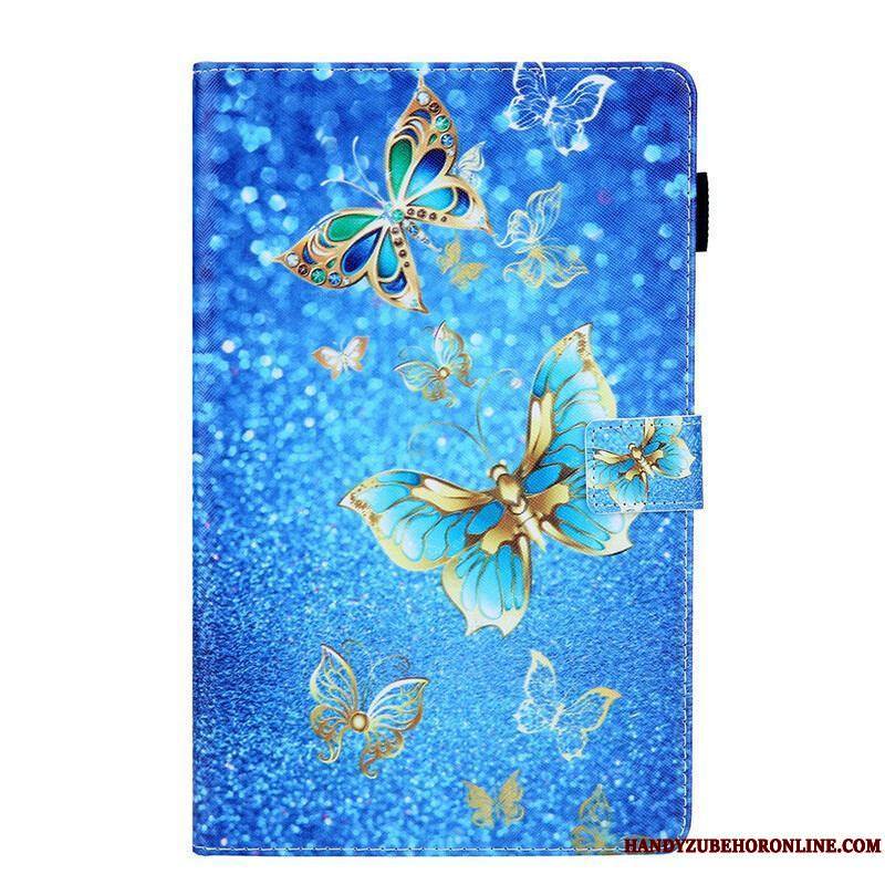 Housse Samsung Galaxy Tab A7 (2020) Papillons