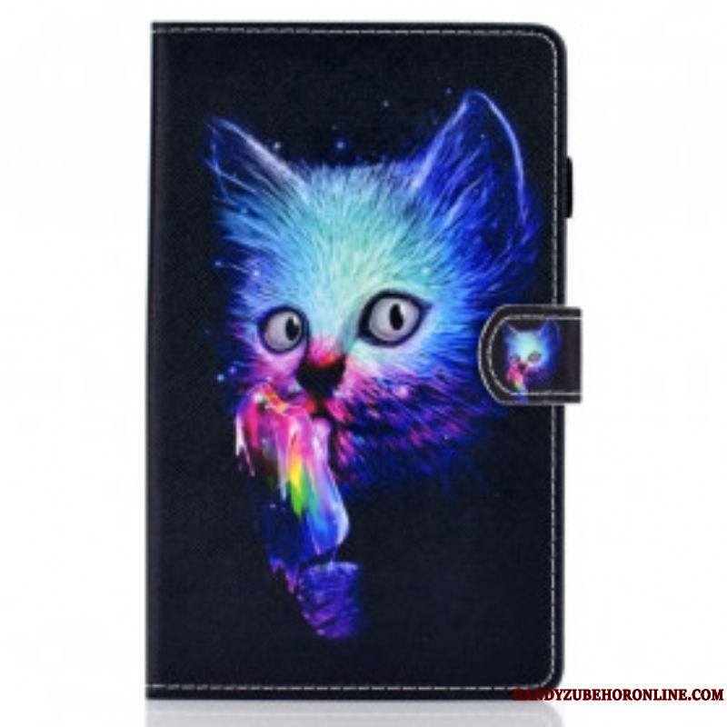 Housse Samsung Galaxy Tab A7 (2020) Psycho Cat