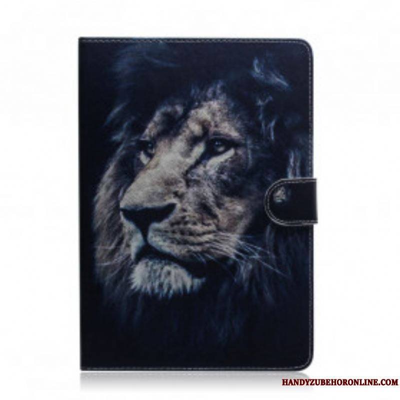 Housse Samsung Galaxy Tab A7 (2020) Tête de Lion