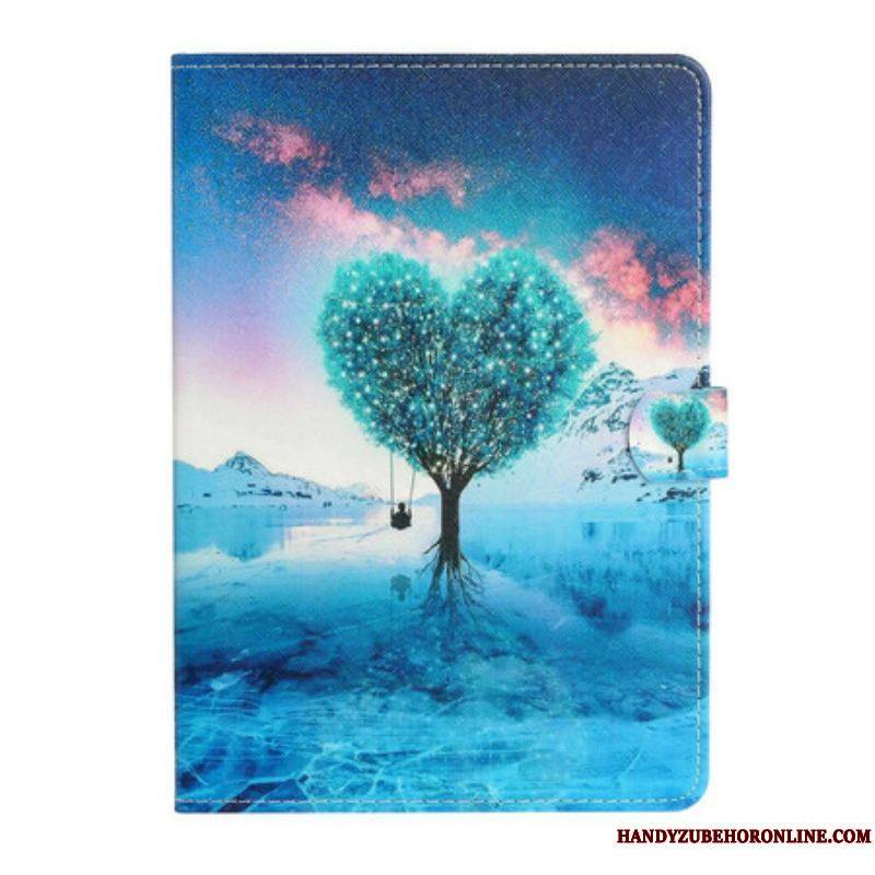 Housse Samsung Galaxy Tab A7 Lite Arbre Coeur