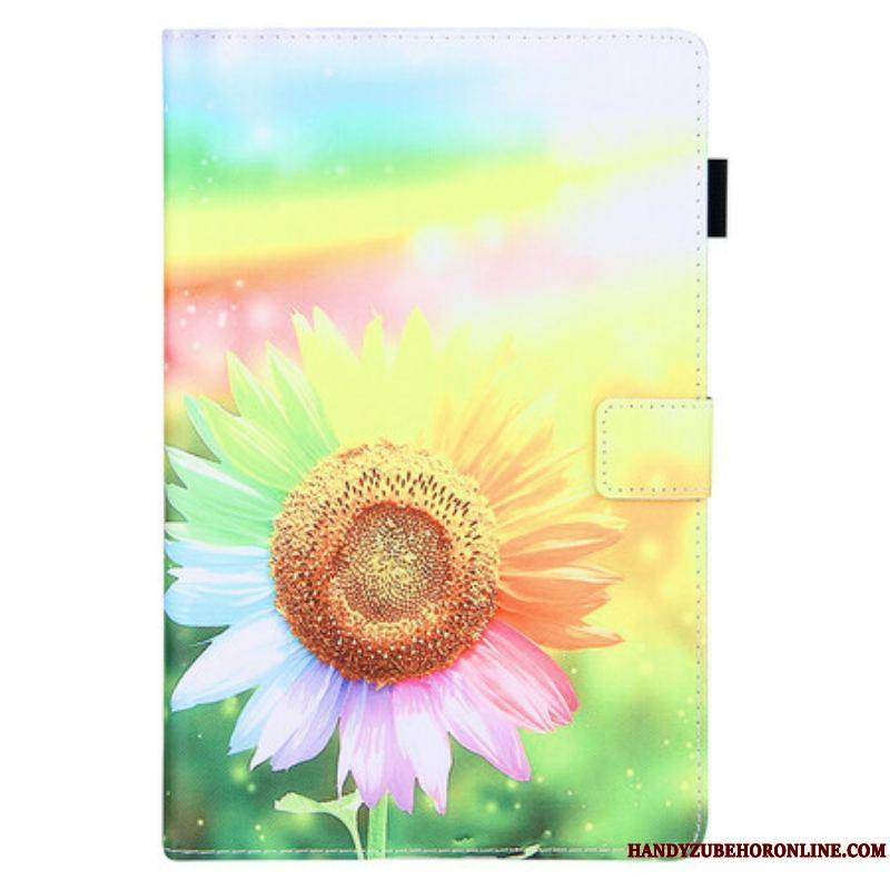 Housse Samsung Galaxy Tab A7 Lite Fleurs au Soleil