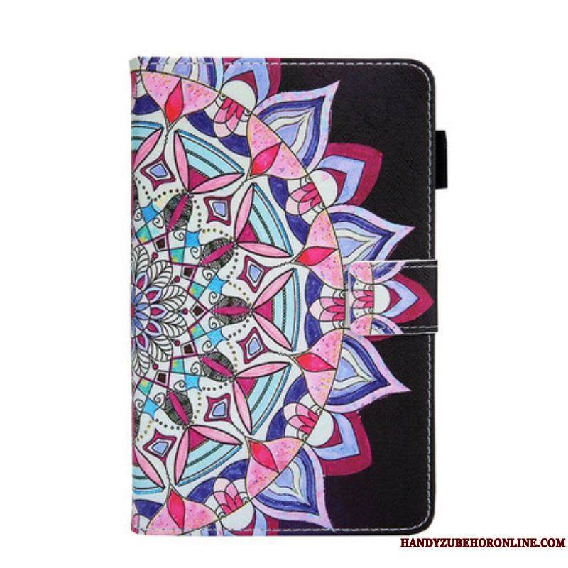 Housse Samsung Galaxy Tab A7 Lite Mandala Graphique