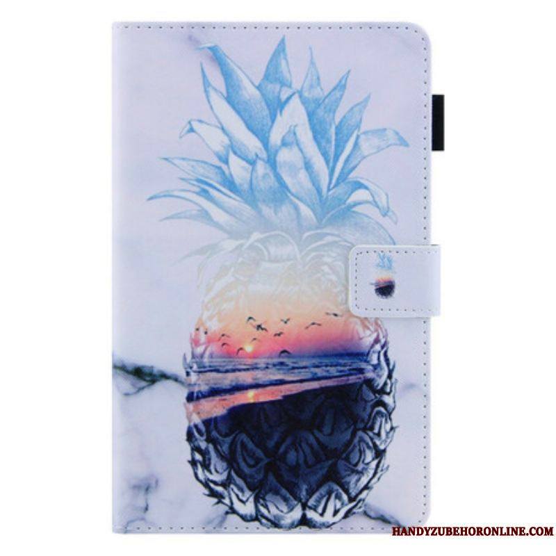 Housse Samsung Galaxy Tab A7 Lite Motif Ananas