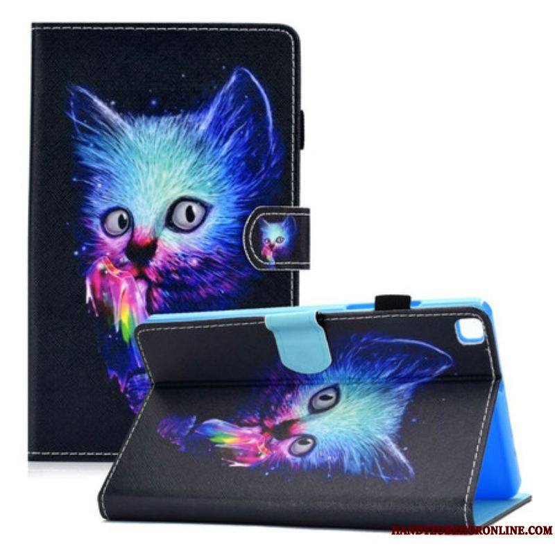 Housse Samsung Galaxy Tab A7 Lite Psycho Cat