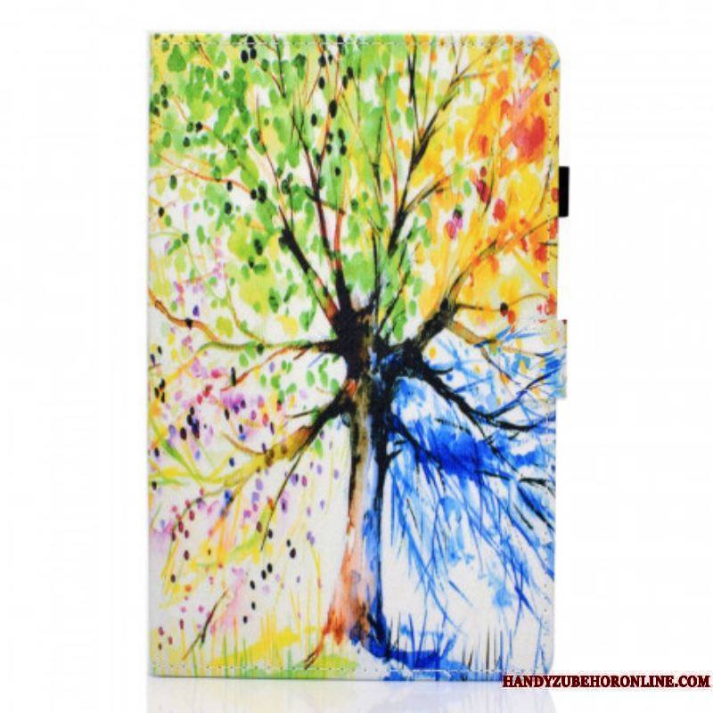 Housse Samsung Galaxy Tab A8 (2021) Arbre Aquarelle