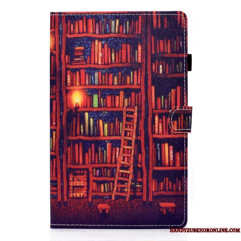 Housse Samsung Galaxy Tab A8 (2021) Bibliothèque
