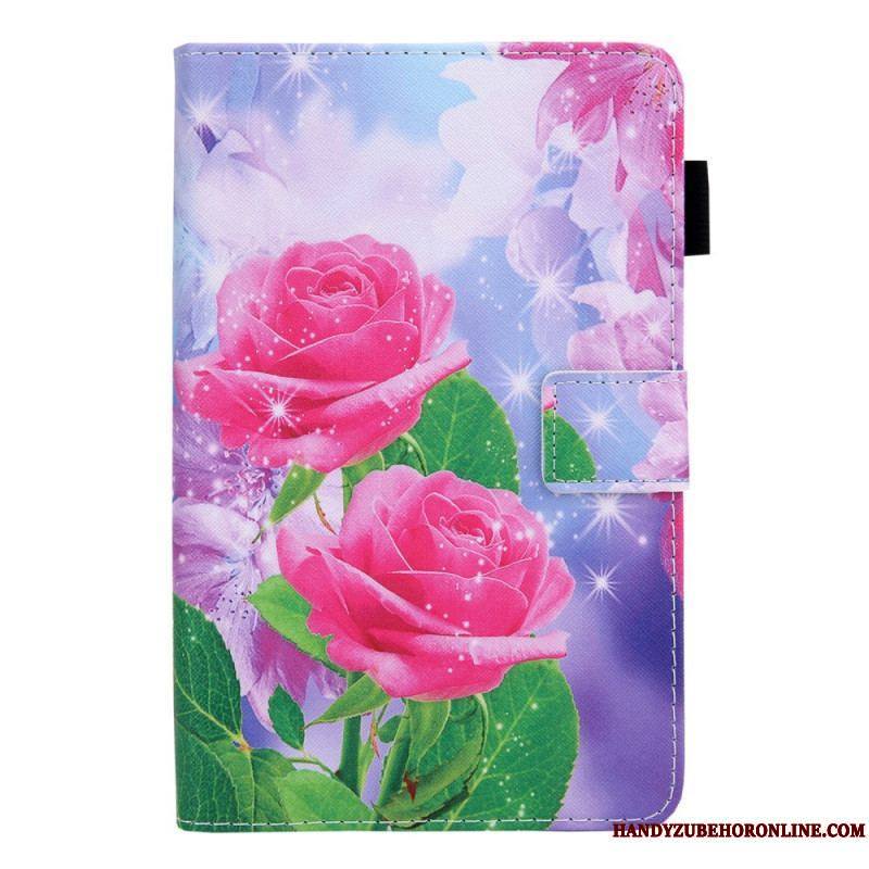 Housse Samsung Galaxy Tab A8 (2021) Fleurs de Rêve