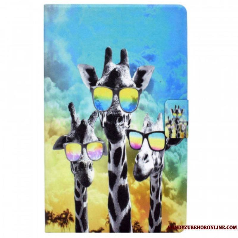 Housse Samsung Galaxy Tab A8 (2021) Funky Girafes