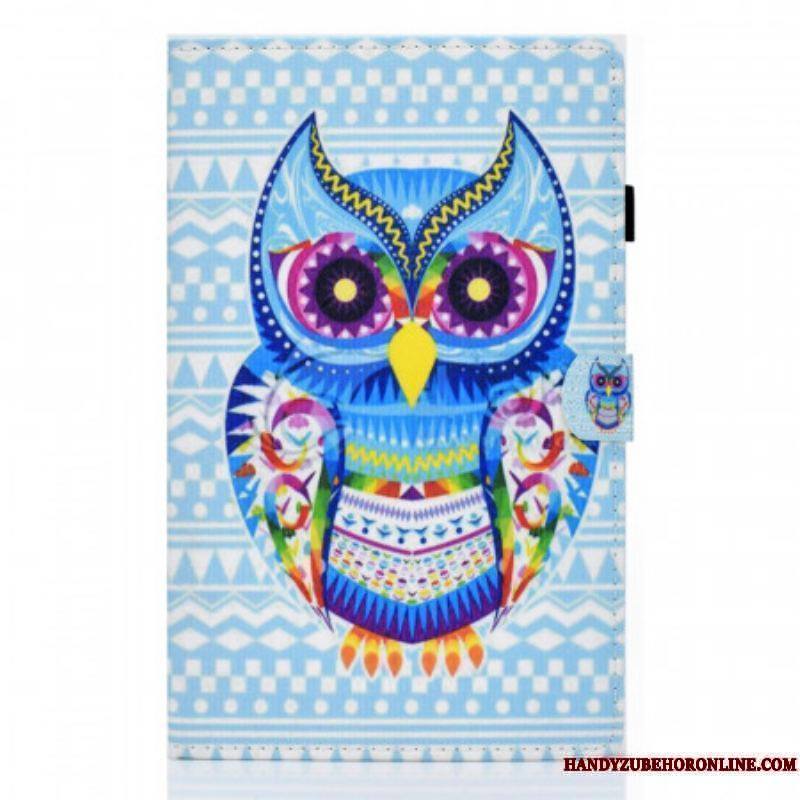 Housse Samsung Galaxy Tab A8 (2021) Hibou Tribal