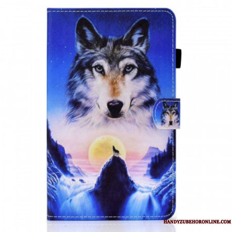 Housse Samsung Galaxy Tab A8 (2021) Loup des Montagnes