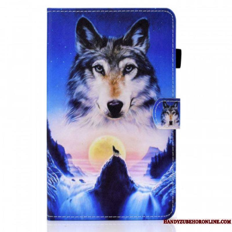 Housse Samsung Galaxy Tab A8 (2021) Loup des Montagnes