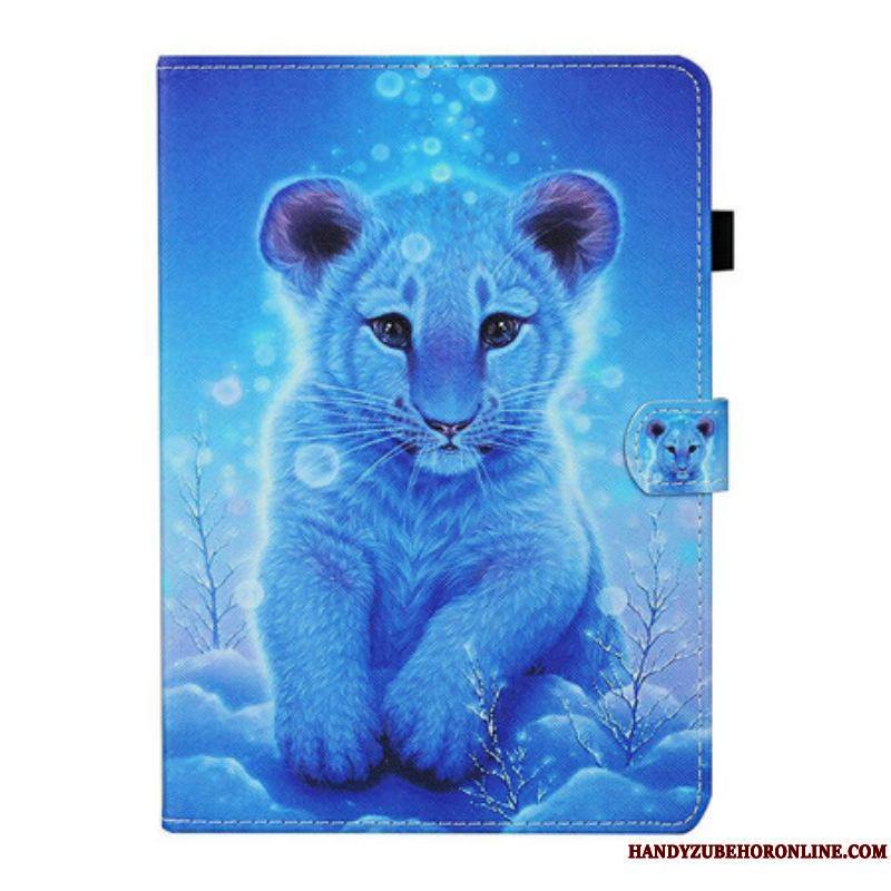 Housse Samsung Galaxy Tab S8 / Tab S7 Bébé Tigre