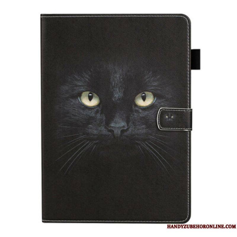 Housse Samsung Galaxy Tab S8 / Tab S7 Chat Noir