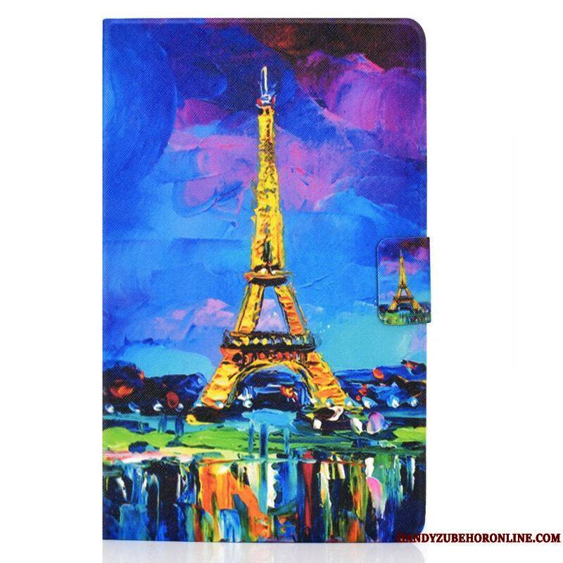 Housse Samsung Galaxy Tab S8 / Tab S7 Tour Eiffel