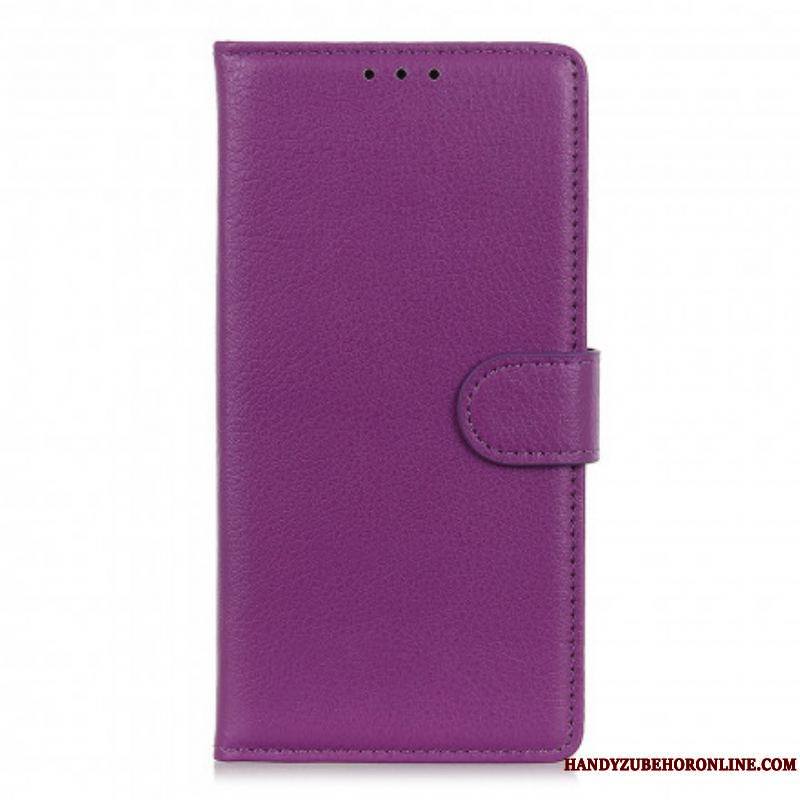 Housse Sony Xperia 1 III Simili Cuir Litchi