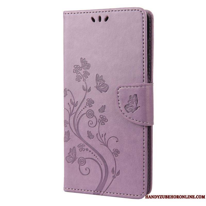 Housse Sony Xperia 10 IV Fleurs et Papillons