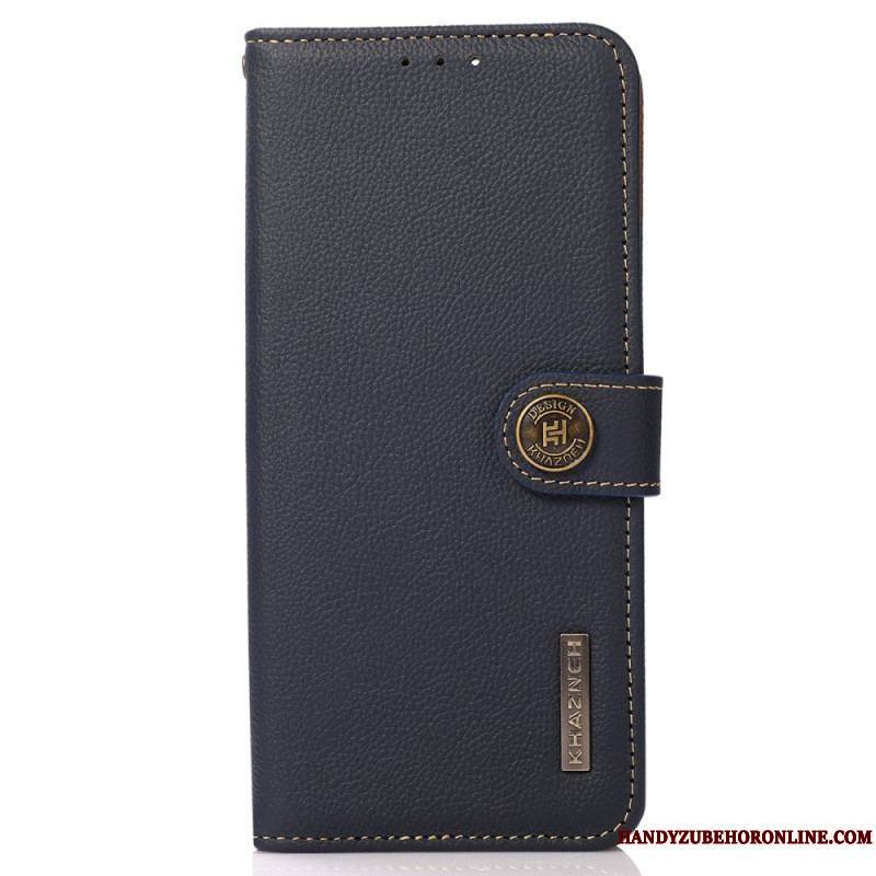 Housse Sony Xperia 5 IV Cuir Véritable KHAZNEH RFID