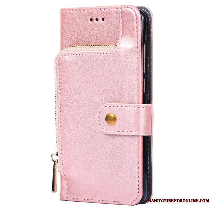 Housse Sony Xperia 5 IV Porte-Monnaie Zippé