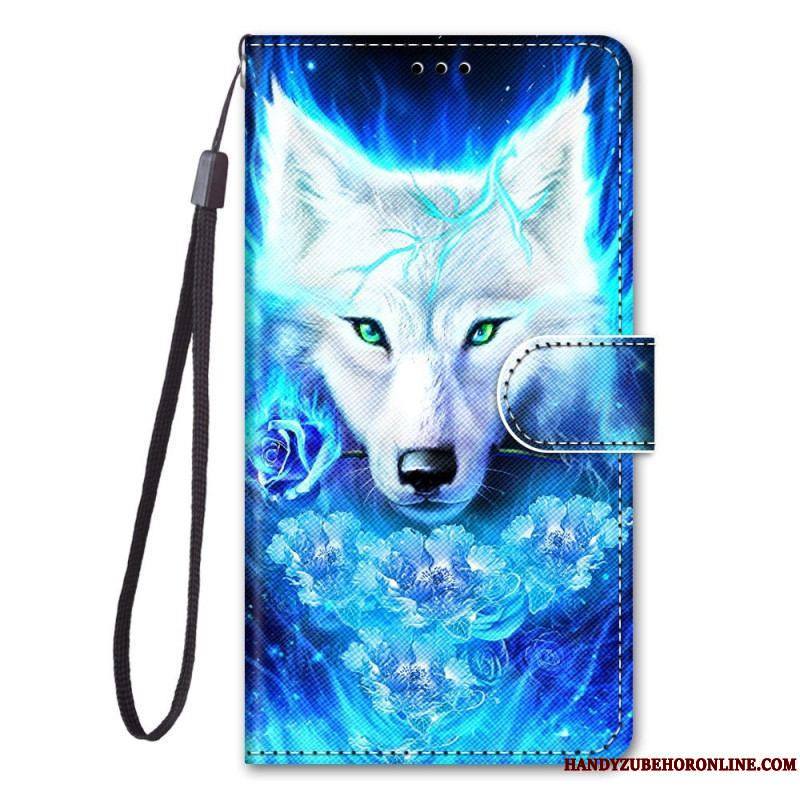 Housse Xiaomi 12 / 12X Loup à Lanière