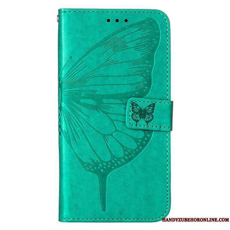 Housse Xiaomi 12 Lite Papillon Design avec Lanière