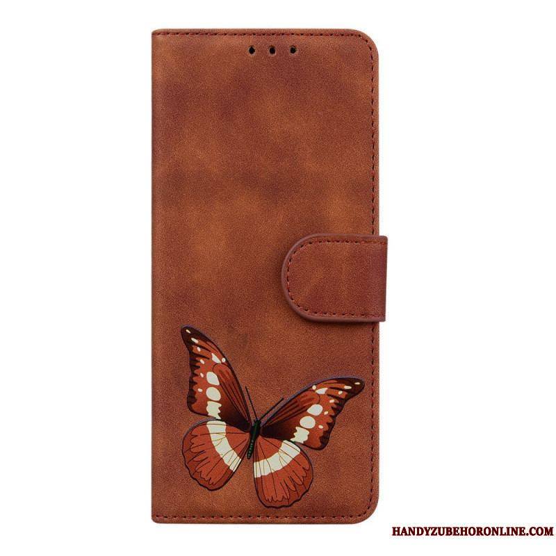 Housse Xiaomi 12 Pro Skin-Touch Papillon