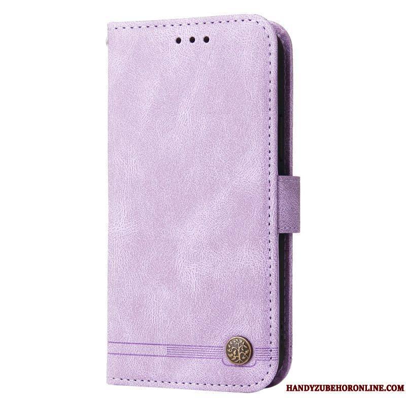 Housse Xiaomi 13 Pro Style Cuir avec Rivet Décoratif