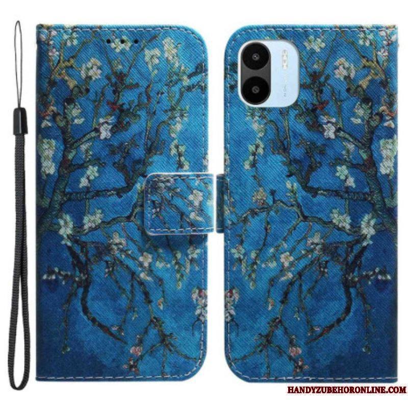 Housse Xiaomi Redmi A1 Arbre Fleuri Premium