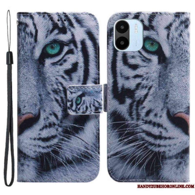 Housse Xiaomi Redmi A1 Tigre Blanc