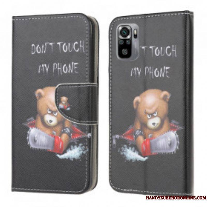 Housse Xiaomi Redmi Note 10/10S/Poco M5s Ours Dangereux