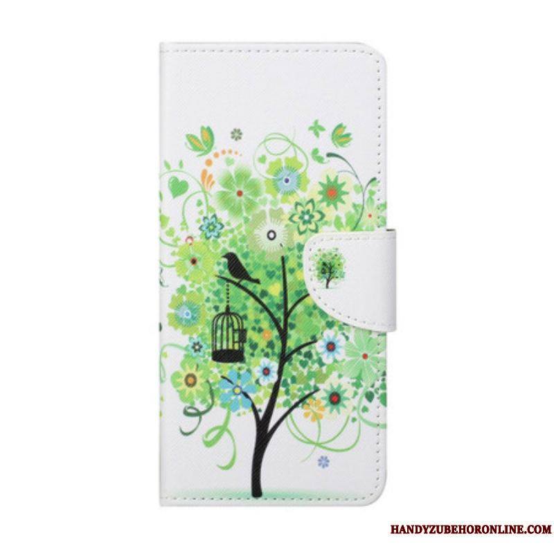 Housse Xiaomi Redmi Note 10 5G / Poco M3 Pro 5G Arbre Feuillage Vert