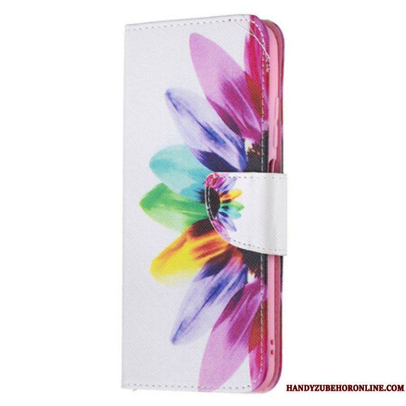 Housse Xiaomi Redmi Note 10 5G / Poco M3 Pro 5G Fleur Aquarelle