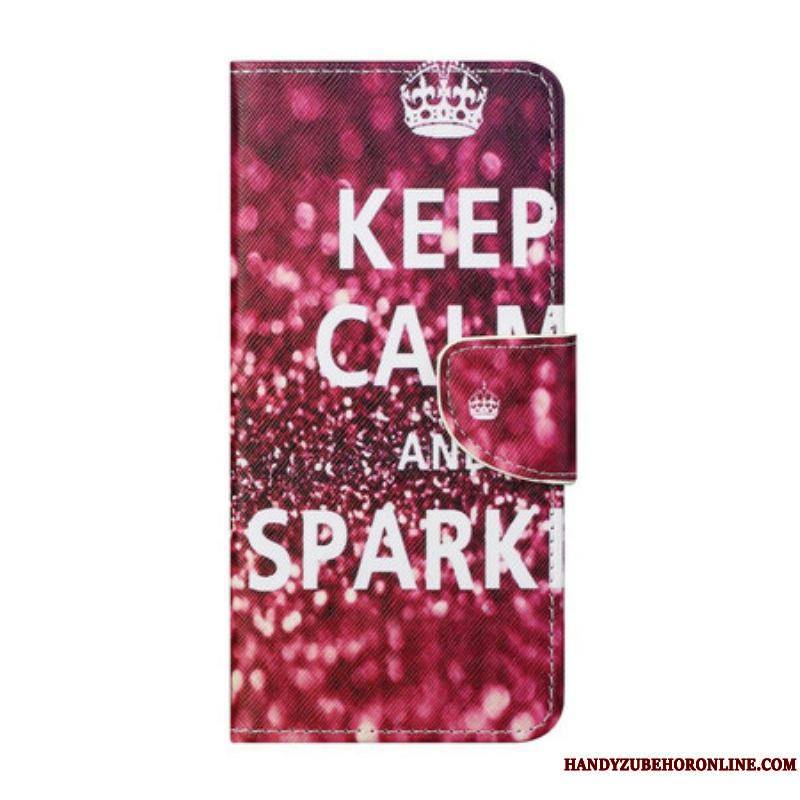 Housse Xiaomi Redmi Note 10 5G / Poco M3 Pro 5G Keep Calm and Sparkle