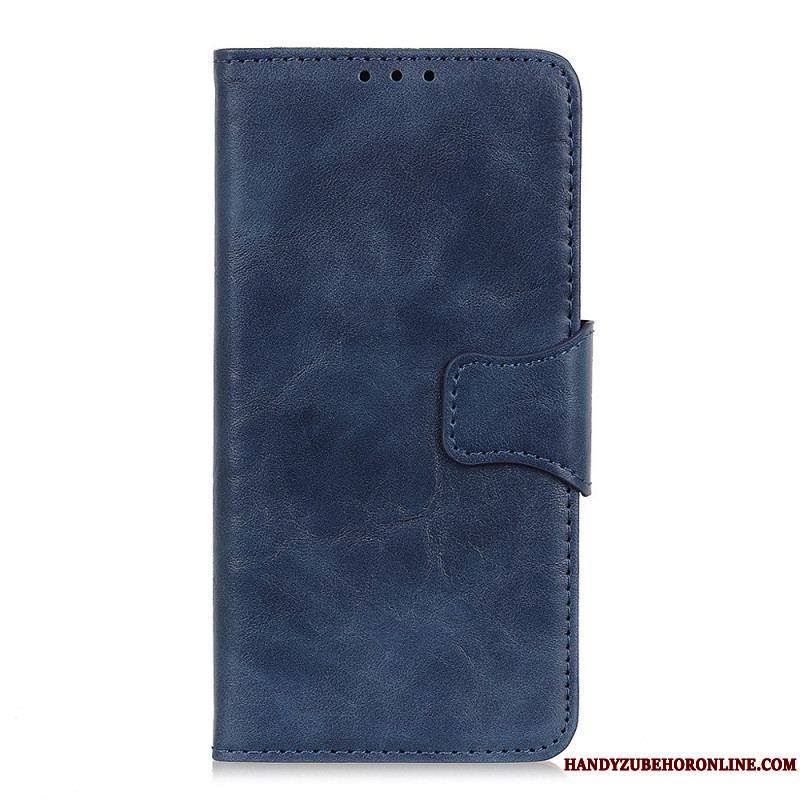 Housse Xiaomi Redmi Note 11 Pro / Note 11 Pro 5G Cuir Fendu Fermoir Réversible