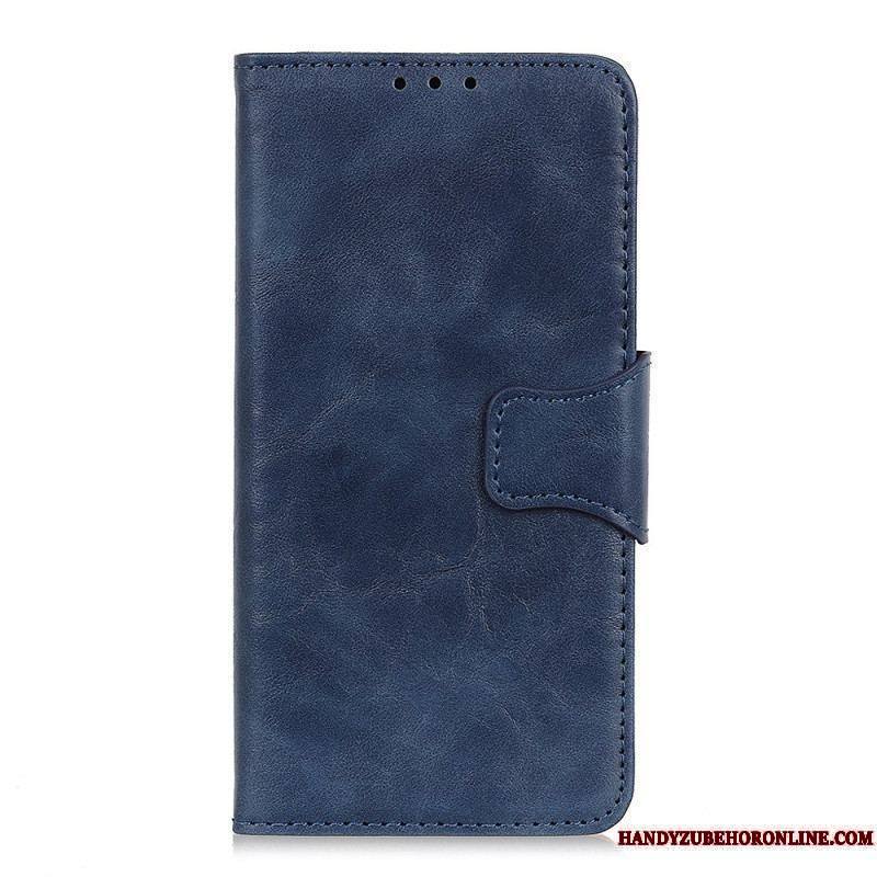 Housse Xiaomi Redmi Note 11 Pro / Note 11 Pro 5G Cuir Fendu Fermoir Réversible