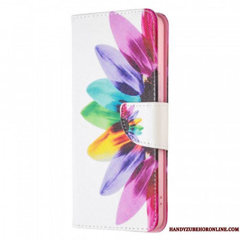 Housse Xiaomi Redmi Note 11 Pro Plus 5G Fleur Aquarelle