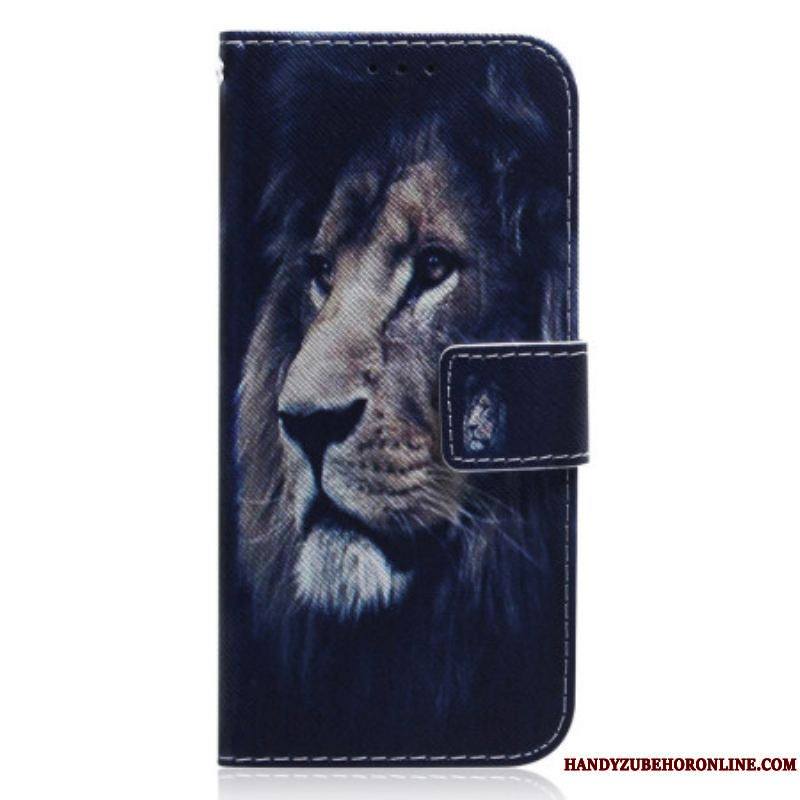 Housse Xiaomi Redmi Note 12 4G Dreaming Lion