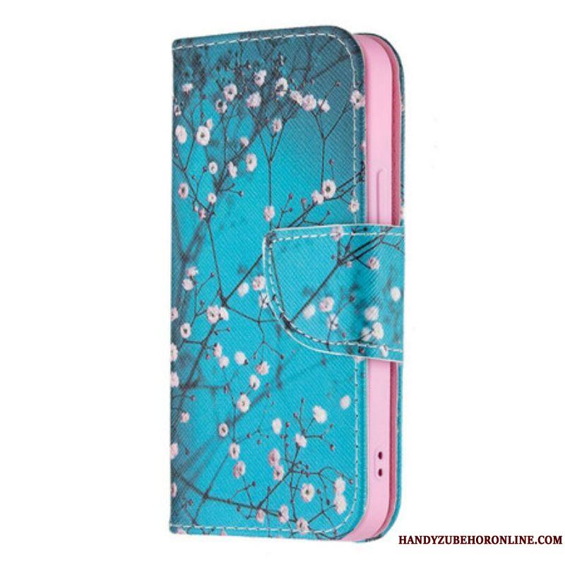 Housse iPhone 13 MIni Brancche Fleurie