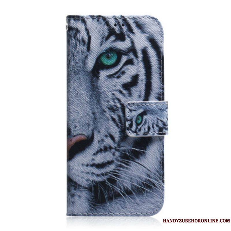 Housse iPhone 13 Mini Face de Tigre