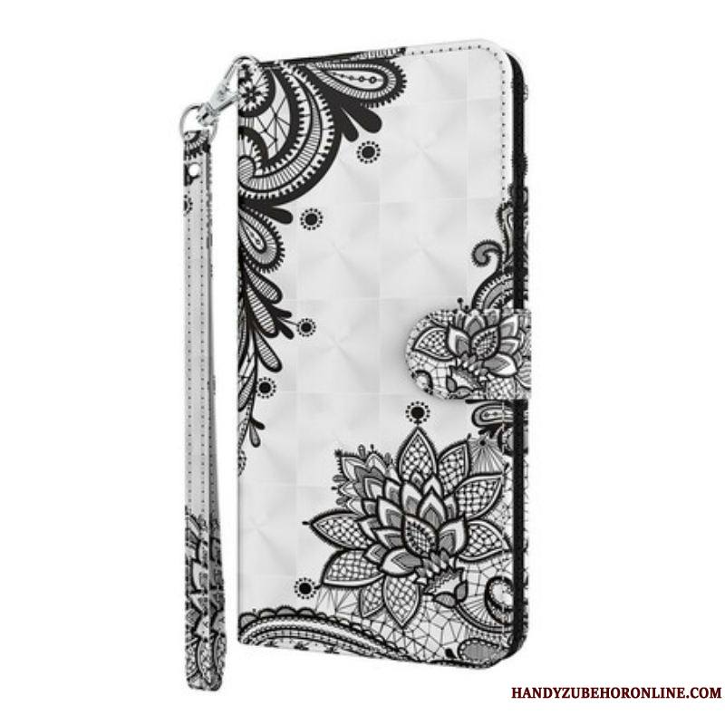 Housse iPhone 13 Mini Fleurs Dentelle