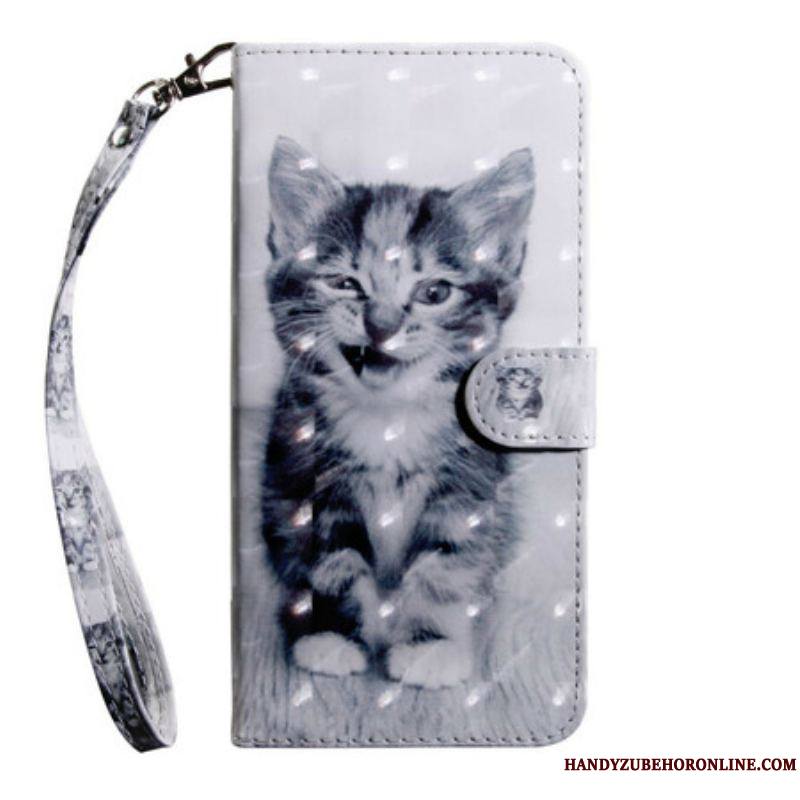 Housse iPhone 13 Mini Light Spot Ignace le Chaton