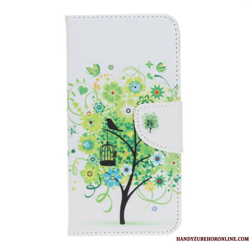 Housse iPhone 13 Pro Arbre Fleuri