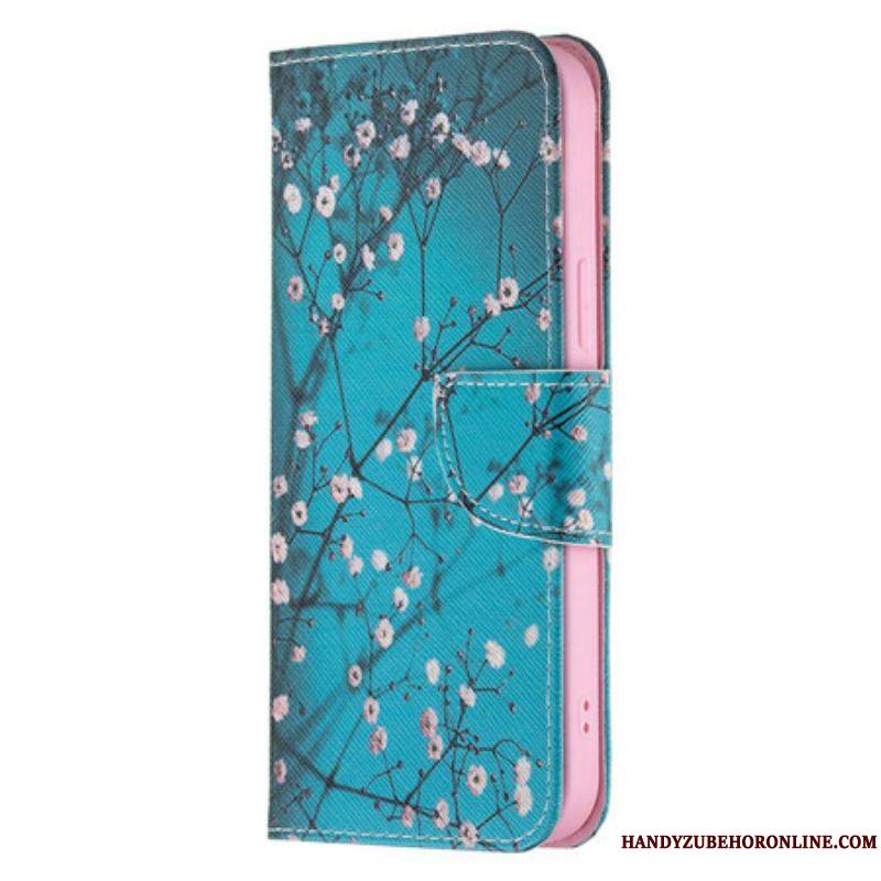 Housse iPhone 13 Pro Max Brancche Fleurie