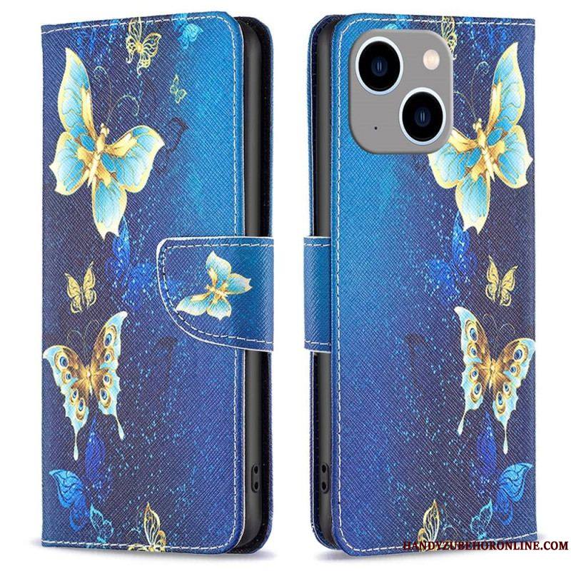 Housse iPhone 14 Plus Papillons du Monde