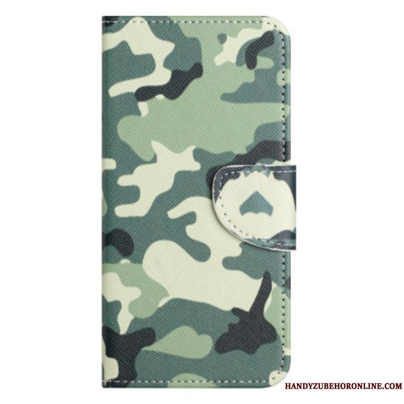 Housse iPhone 14 Pro Camouflage Militaire