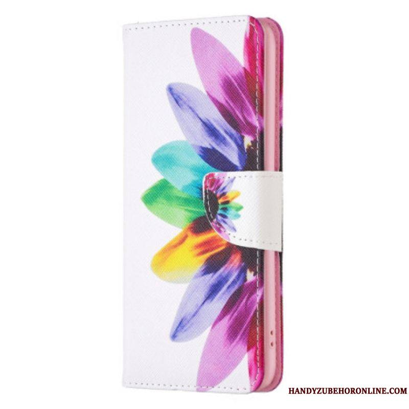 Housse iPhone 14 Pro Fleur Aquarelle