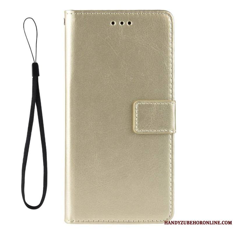 Housse iPhone 14 Simili Cuir Flashy