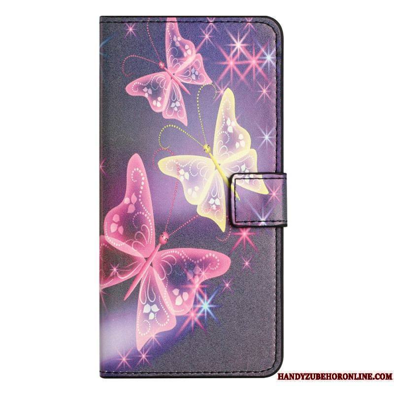 Housse iPhone 15 Plus Beaux Papillons