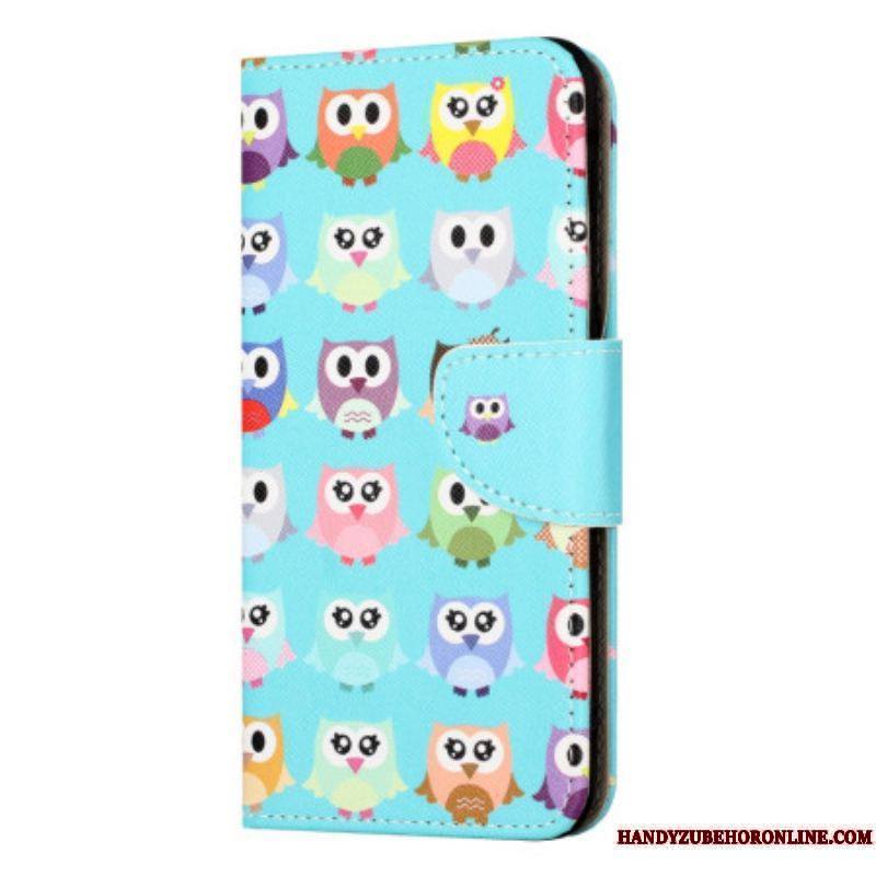 Housse iPhone 15 Plus Tribu de Hiboux